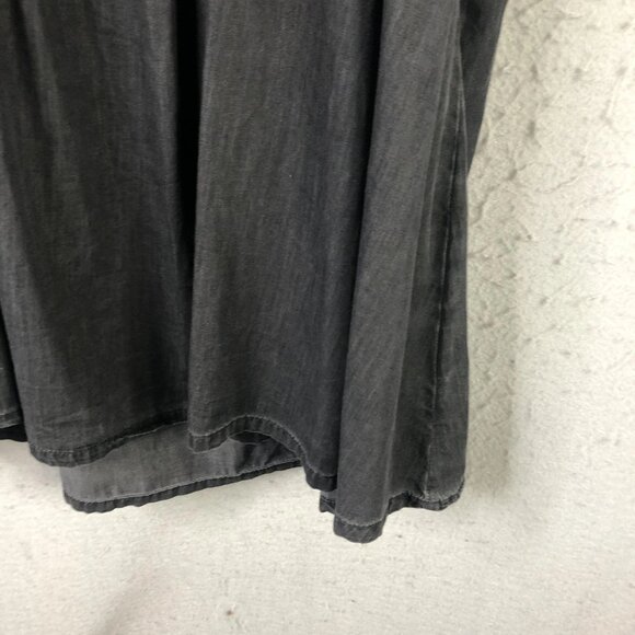 ASOS DESIGN Dress Women 6 Square Neck Puff Sleeve Babydoll Tie Back Fit Flare - Picture 4 of 6